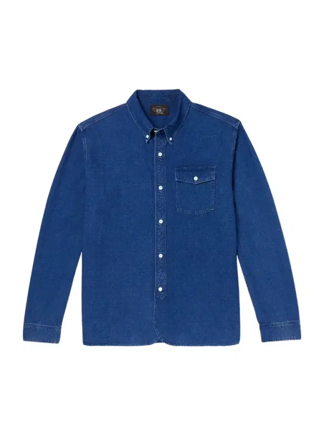 Button-Down Collar Cotton Oxford Shirt - Men