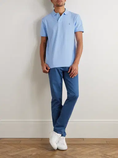 Polo Ralph Lauren Greenwich Straight-Leg Cotton-Blend Trousers - Men | Thumbnail 2 Polo Ralph Lauren Greenwich Straight-Leg Cotton-Blend Trousers - Men | Thumbnail 2