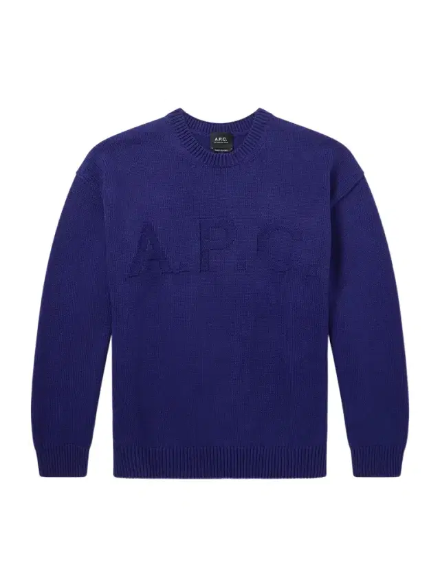 A.P.C. Logo-Intarsia Cotton Sweater - Men
