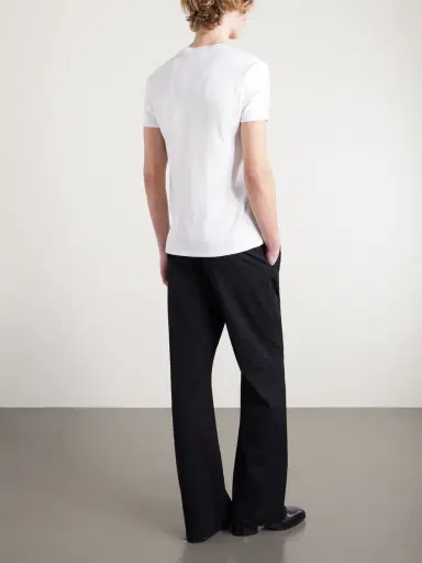 Tom Ford Pointelle-Knit Cotton T-Shirt - Men | Thumbnail 4 Tom Ford Pointelle-Knit Cotton T-Shirt - Men | Thumbnail 4