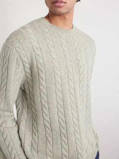 Loro Piana Cedar Cable-Knit Cashmere Sweater - Men | Thumbnail 5