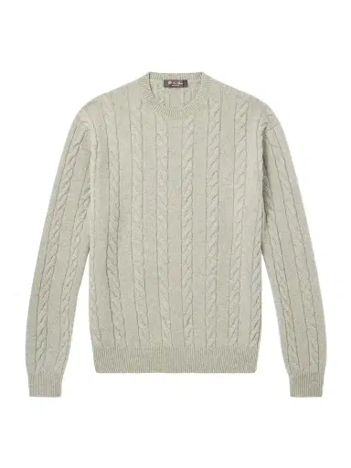 Loro Piana Cedar Cable-Knit Cashmere Sweater - Men | Thumbnail 1