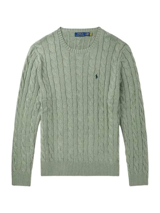 Logo-Embroidered Cable-Knit Cotton Sweater - Men