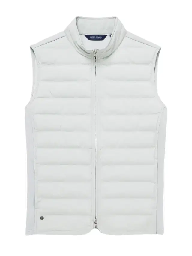 Winsome Hybrid Quilted Striped Shell and Piqué Gilet - Men
