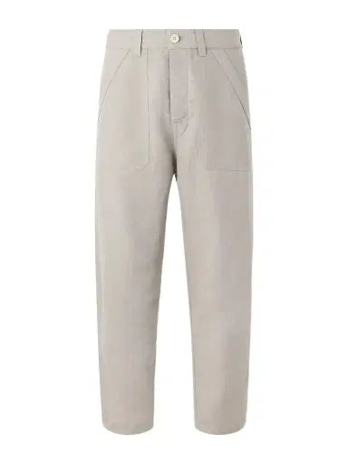 Brunello Cucinelli Straight-Leg Linen and Cotton-Blend Trousers - Men | Thumbnail 1