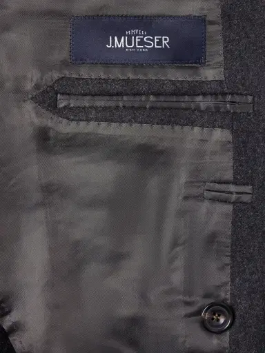 J. Mueser Waverly Double-Breasted Virgin Wool Suit Jacket - Men | Thumbnail 6 J. Mueser Waverly Double-Breasted Virgin Wool Suit Jacket - Men | Thumbnail 6