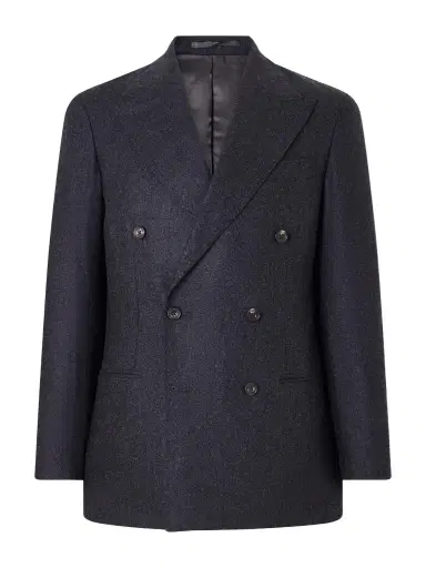J. Mueser Waverly Double-Breasted Virgin Wool Suit Jacket - Men | Thumbnail 1 J. Mueser Waverly Double-Breasted Virgin Wool Suit Jacket - Men | Thumbnail 1