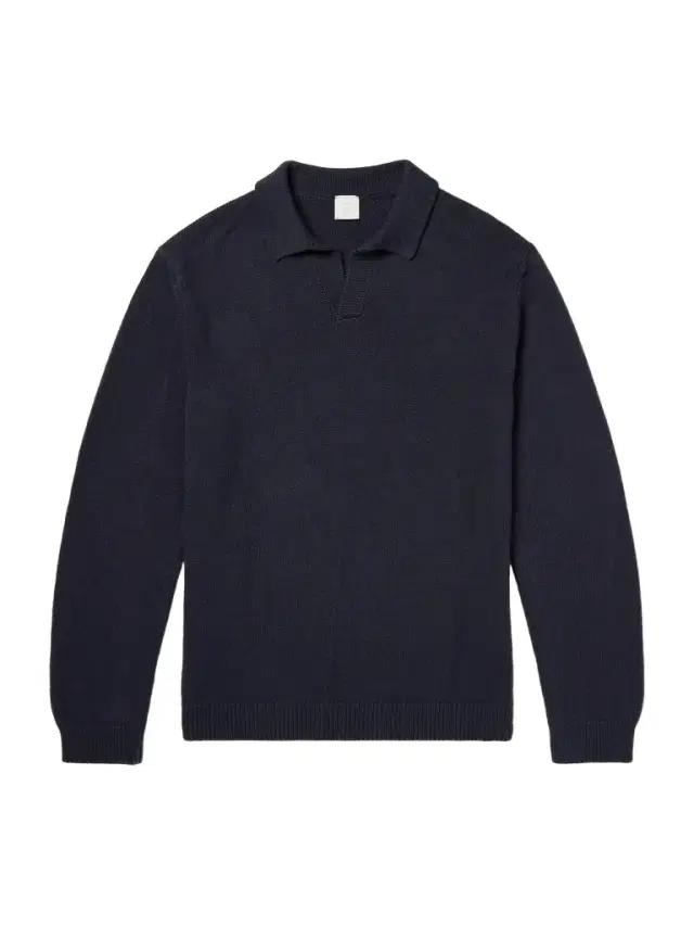 Cotton and Silk-Blend Polo Sweater - Men