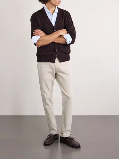 Peter Millar Fairfield Straight-Leg Garment-Dyed Jeans - Men | Thumbnail 2