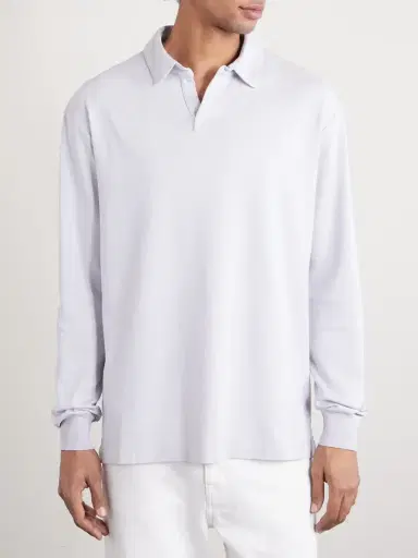 Sease Supima Cotton-Jersey Polo Shirt - Men | Thumbnail 3
