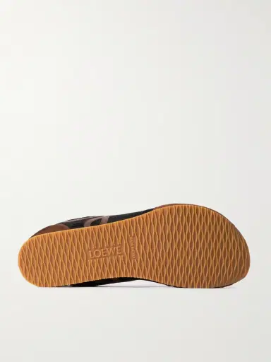 Loewe Ballet Runner 2.0 Leather-Trimmed Calf Hair Sneakers - Men | Thumbnail 3 Loewe Ballet Runner 2.0 Leather-Trimmed Calf Hair Sneakers - Men | Thumbnail 3