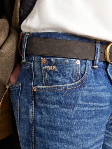 RRL Flared Distressed Jeans - Men | Thumbnail 5