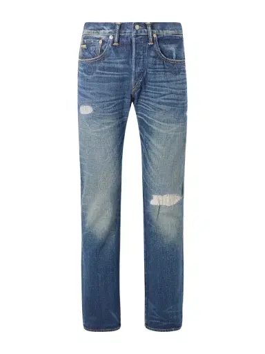 RRL Flared Distressed Jeans - Men | Thumbnail 1