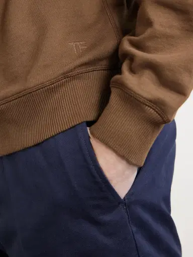 Tom Ford Logo-Embroidered Cotton-Jersey Sweatshirt - Men | Thumbnail 5