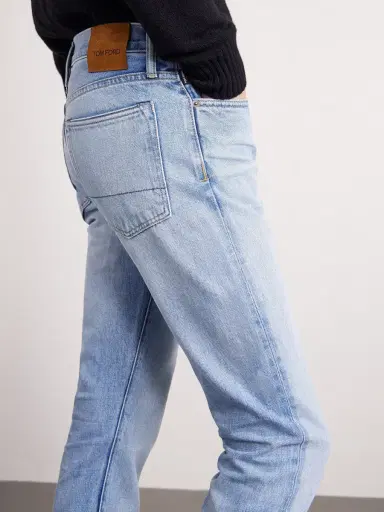 Tom Ford Slim-Fit Selvedge Jeans - Men | Thumbnail 6 Tom Ford Slim-Fit Selvedge Jeans - Men | Thumbnail 6