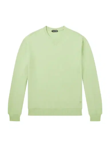 Tom Ford Logo-Embroidered Cotton-Jersey Sweatshirt - Men | Thumbnail 1