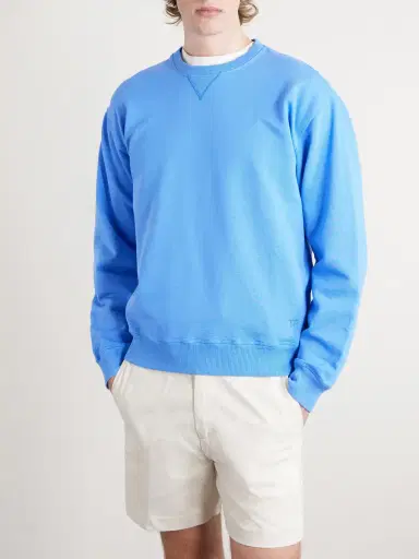 Tom Ford Logo-Embroidered Cotton-Jersey Sweatshirt - Men | Thumbnail 3