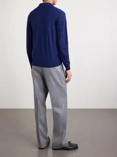Sease Lasca Virgin Wool Polo Shirt - Men | Thumbnail 3 Sease Lasca Virgin Wool Polo Shirt - Men | Thumbnail 3