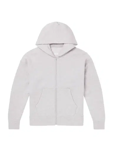 Visvim Jumbo Wool and Cotton-Blend Jersey Zip-Up Hoodie - Men | Thumbnail 1