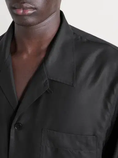 CDLP Camp-Collar Lyocell Pyjama Shirt - Men | Thumbnail 4