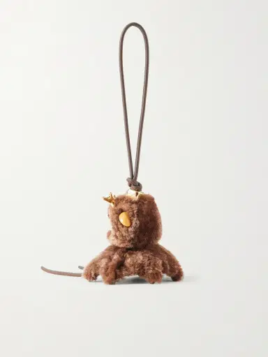 Loewe Deer Puzz Shearling Bag Charm - Men | Thumbnail 3 Loewe Deer Puzz Shearling Bag Charm - Men | Thumbnail 3