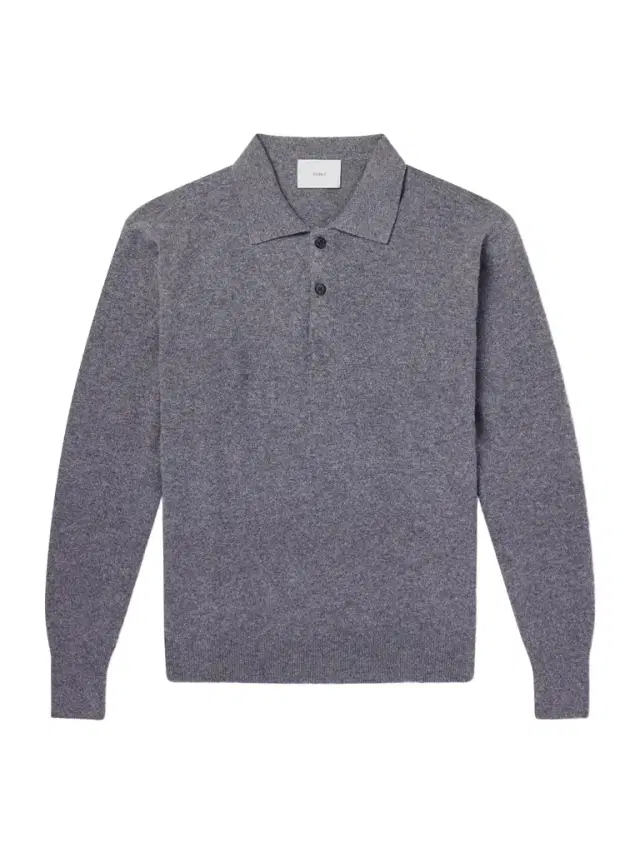 Merino Wool Polo Shirt - Men