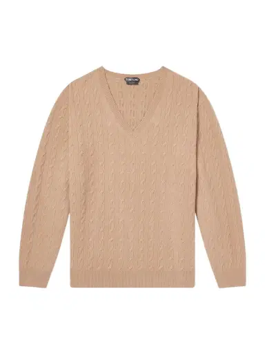Tom Ford Cable-Knit Wool Sweater - Men | Thumbnail 1