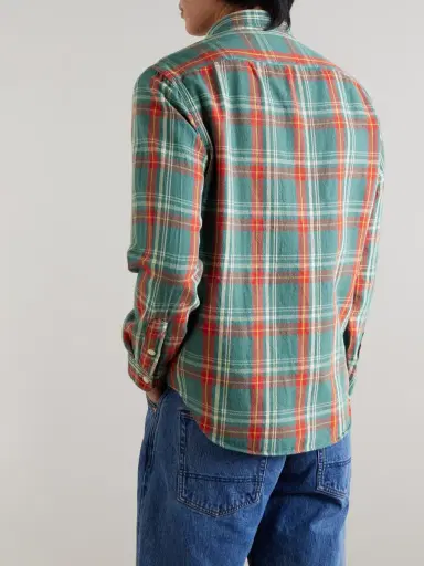 Polo Ralph Lauren Checked Cotton-Flannel Shirt - Men | Thumbnail 4 Polo Ralph Lauren Checked Cotton-Flannel Shirt - Men | Thumbnail 4