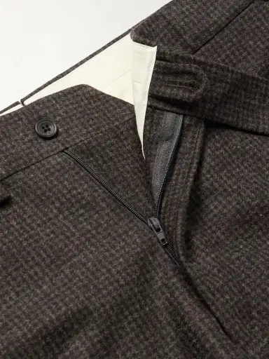 J. Mueser Waverly Straight-Leg Checked Virgin Wool Suit Trousers - Men | Thumbnail 6