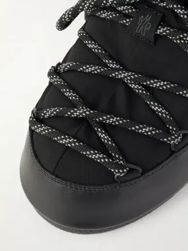 Moncler Grenoble + Moon Boot Icon Shell And Leather Snow Boots | Thumbnail 5