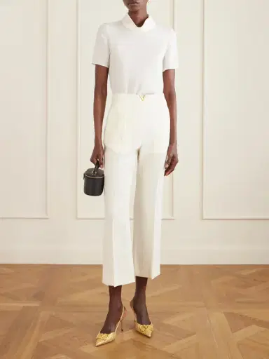 Valentino Garavani Silk-georgette Blouse | Thumbnail 2