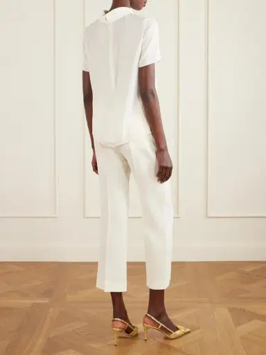 Valentino Garavani Silk-georgette Blouse | Thumbnail 4