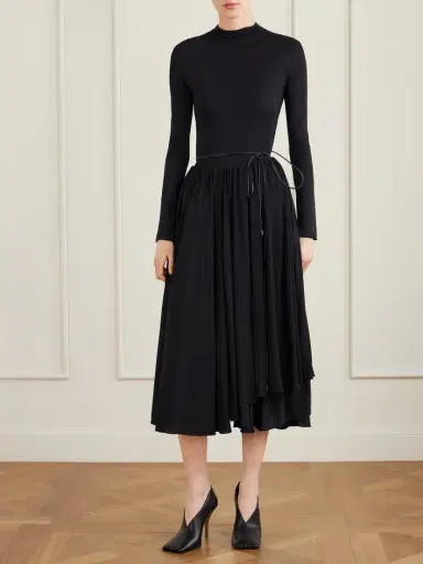 Alaïa Jersey Midi Dress | Thumbnail 2