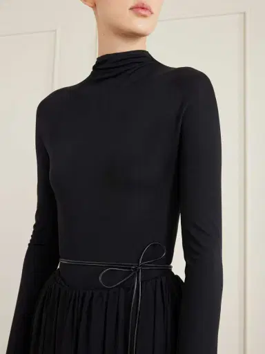 Alaïa Jersey Midi Dress | Thumbnail 4