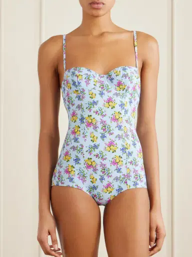 Dolce & Gabbana Embellished Floral-print Swimsuit | Thumbnail 2 Dolce & Gabbana Embellished Floral-print Swimsuit | Thumbnail 2