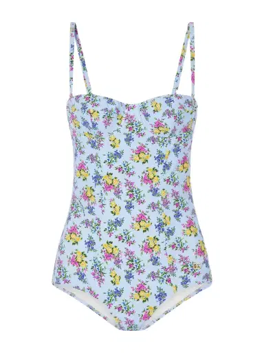 Dolce & Gabbana Embellished Floral-print Swimsuit | Thumbnail 1 Dolce & Gabbana Embellished Floral-print Swimsuit | Thumbnail 1
