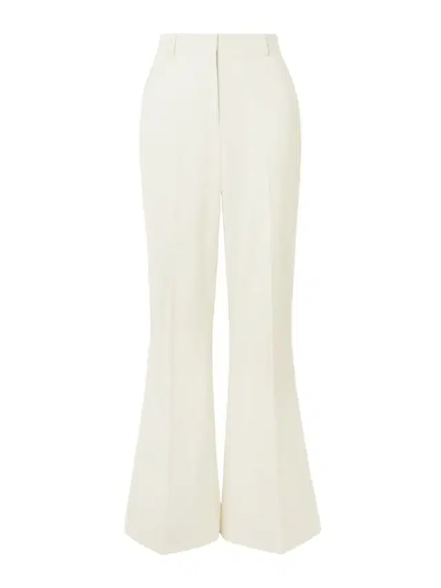 Wool-twill Flared Pants