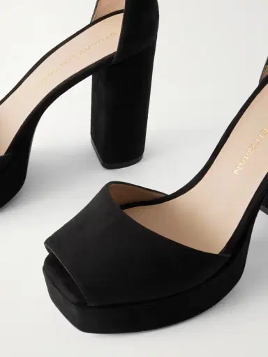Stuart Weitzman Suede Platform Sandals | Thumbnail 5 Stuart Weitzman Suede Platform Sandals | Thumbnail 5