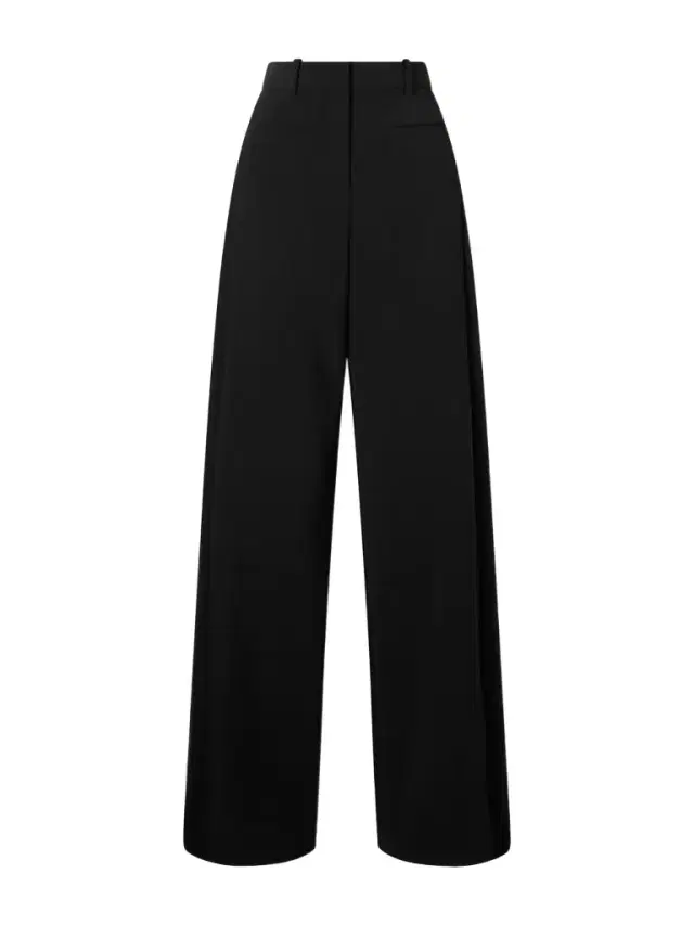 Heritage Crepe Wide-leg Pants