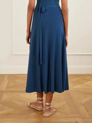 Eres Julieta Stretch-jersey Wrap Midi Skirt | Thumbnail 3