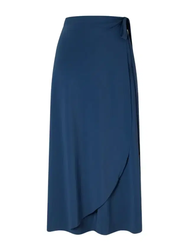 Julieta Stretch-jersey Wrap Midi Skirt