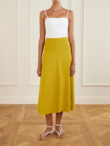 Eres Julieta Stretch-jersey Wrap Midi Skirt | Thumbnail 2 Eres Julieta Stretch-jersey Wrap Midi Skirt | Thumbnail 2