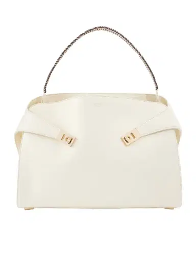 Ferragamo Hug Medium Leather Tote | Thumbnail 1 Ferragamo Hug Medium Leather Tote | Thumbnail 1