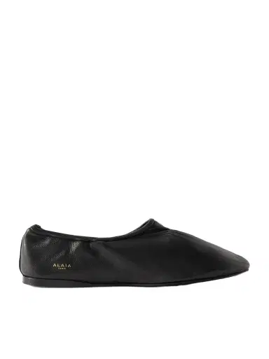 Alaïa Leather Ballet Flats | Thumbnail 1 Alaïa Leather Ballet Flats | Thumbnail 1