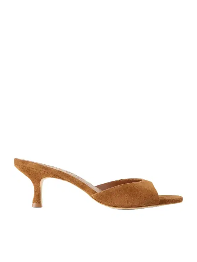 Brigitte Suede Mules
