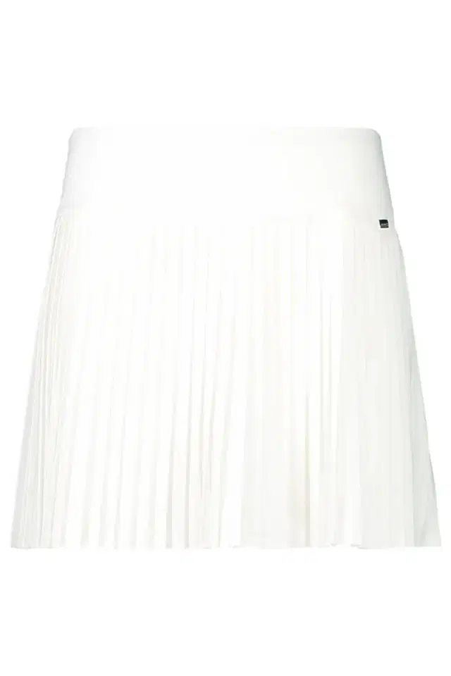 Plissé Skirt - White