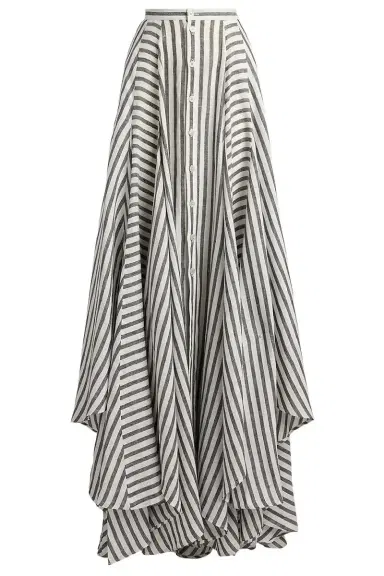 Ralph Lauren Umbrella Stripe Maxi Skirt | Thumbnail 1 Ralph Lauren Umbrella Stripe Maxi Skirt | Thumbnail 1