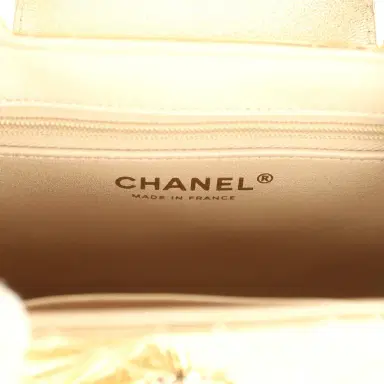 Chanel Chanel Small Kelly Shopper Light Gold Metallic Mirror Calfskin Light Gold Hardware | Thumbnail 9