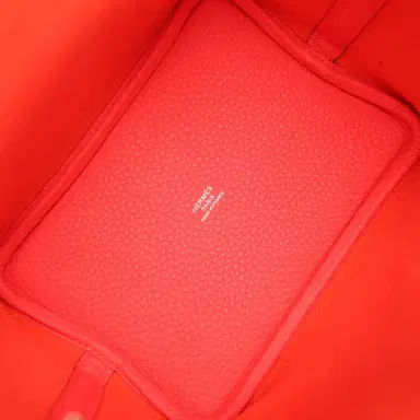 HERMÈS Hermes Picotin Lock 18 Rose Texas Clemence Palladium Hardware | Thumbnail 7
