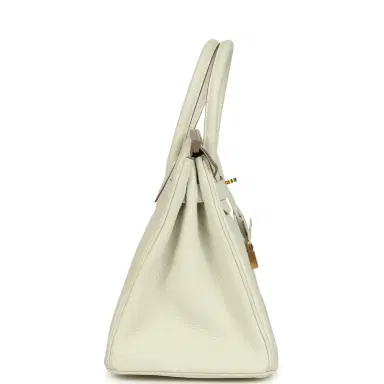 HERMÈS Pre-owned Hermes Birkin 30 Mushroom Togo Gold Hardware | Thumbnail 3 HERMÈS Pre-owned Hermes Birkin 30 Mushroom Togo Gold Hardware | Thumbnail 3